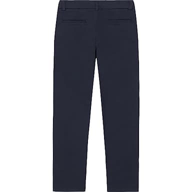 Nautica Big Girls' Uniform Straight Leg Stretch Twill Pants, Navy, 12 - Image 2
