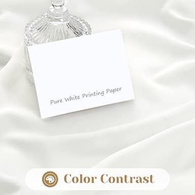 HOMEIDEAS Non-See-Through White Privacy Sheer Curtains 52 X 84 Inches Long 2 Panels Sheer Curtains Light Filtering Window Curtains Drapes for Bedroom Living Room - Image 7