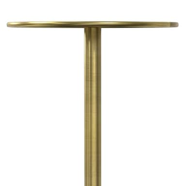 SIMPLIHOME Melene Modern Contemporary 12 inch Wide Metal Side Table in Gold/Grey for The Living Room and Bedroom - Image 9