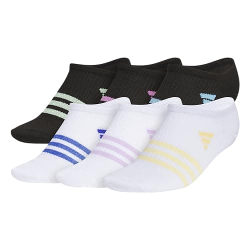 Kids Superlite 3.0 No Show Athletic Socks (6-Pair) low-profile fit with targeted padding and arch compression - Image 1