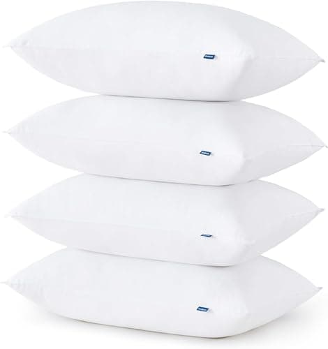 Bedsure King Size Pillows Set of 4 - King Size Bed Pillows 4 Pack for Sleeping, Soft and Supportive, Hotel Quality, Original Down Alternative Filling for Side, Back Sleepers - Image 1