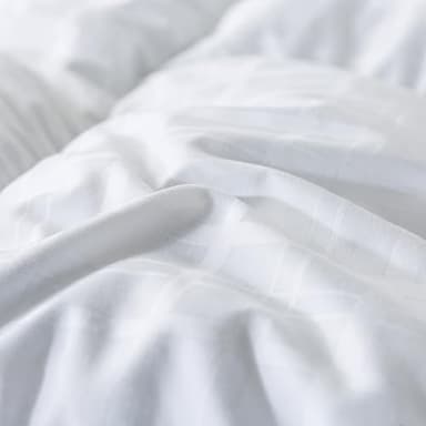 WhatsBedding 5 Inch Duck Feather Bed, 100% Cotton Mattress Topper, Extra Thick 2500gsm Overfilled Pillow Top, Hotel Collection - Image 3