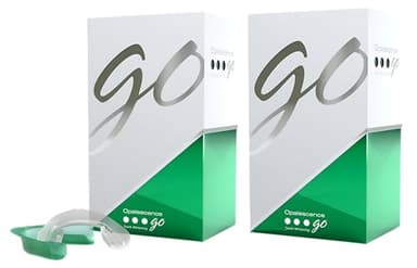 Opalescence Go - Prefilled Gel Teeth Whitening Trays (2 Packs / 20 Treatments) - 15% Hydrogen Peroxide - Teeth Whitening Kit -Mint - 5194-2 - Image 1