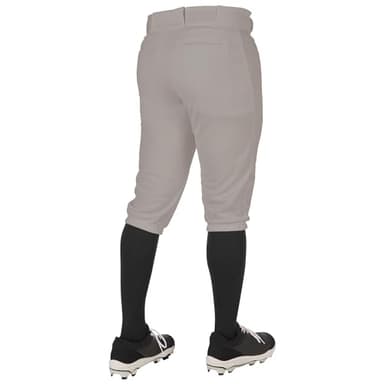 CHAMPRO Standard Triple Crown 2.0 Baseball Knickers, Grey - Image 2