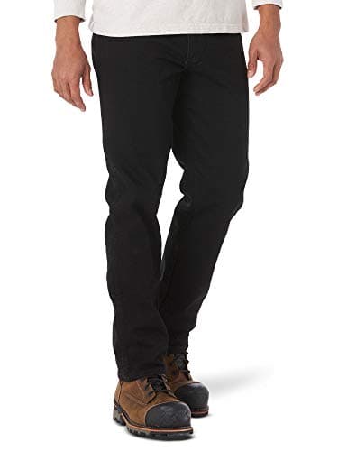 Rustler Men's Classic Regular Fit Jean,Coal Black,38W x 30L - Image 1