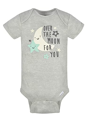 Gerber Baby 8-Pack Short Sleeve Onesies Bodysuits, Elephants, 3-6 Months - Image 2