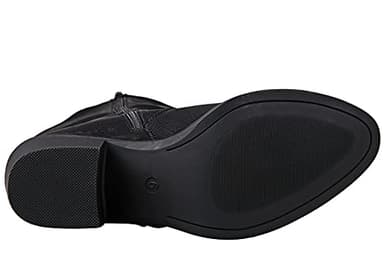 GLOBALWIN Women's Black Knee High Cowboy Boots Cowgirl Boots 8.5M - Image 6