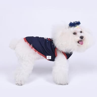 CuteBone Soft 4th of July Dog Shirt Lightweight Small Puppy T-Shirts Pet Clothes Breathable Tee Vest Stretchy Outfit Cat Apparel BX12L-D - Image 6