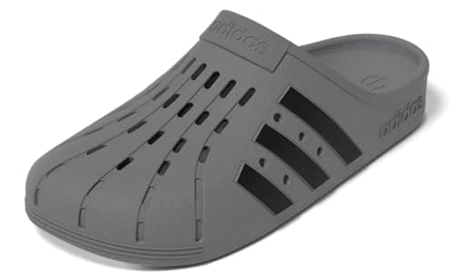 adidas Unisex Adilette Clog Slide Sandal, Taupe Oxide/Black/Taupe Oxide, 12 US Men - Image 1