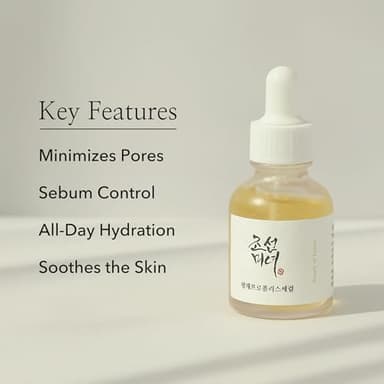 Beauty of Joseon Glow Serum Propolis and Niacinamide Hydrating Facial Soothing Moisturizer for Irritated Uneven Skin Tone, Korean Skin Care (1 Fl.Oz) - Image 7