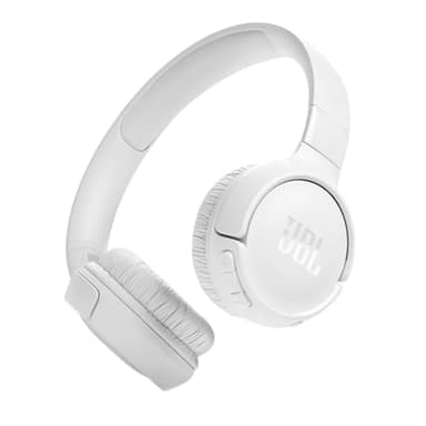 JBL Tune 520BT - Wireless On-Ear Headphones, Up to 57H Battery Life and Speed Charge, Lightweight, Comfortable and Foldable Design, Hands-Free Calls with Voice Aware (White) - Image 1