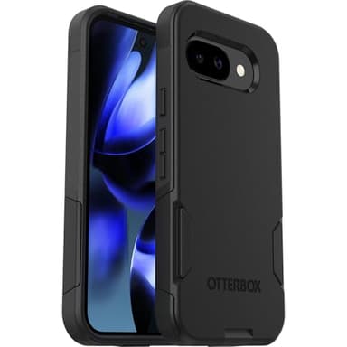 OtterBox Google Pixel 9a Commuter Series Case - Black, Slim & Tough, Pocket-Friendly, with Port Protection - Image 4