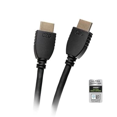 C2G Legrand Ethernet Cable, 4k High Speed HDMI Cable, Black In Wall HDMI Cable, 60 hz HDMI Cable, 5 Foot HDMI Cable, 1 Count, C2G 50609 - Image 2
