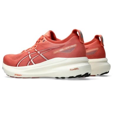 ASICS Women's Gel-Kayano 31 Running Shoes, 8, Desert RED/White - Image 3