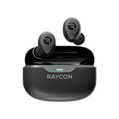 Raycon Everyday Earbuds Plus - Bluetooth True Wireless in-Ear Buds with 32 Hours Playtime, Multipoint Technology, Extreme Comfort, and Active Noise Cancellation (Carbon Black) - Image 1