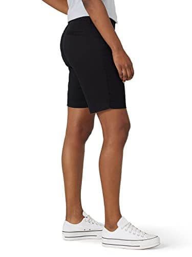 Lee Women's Legendary 9" Chino Bermuda Short Jet Black 10 - Image 3