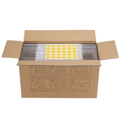 HORLIMER 9x6x4 Shipping Boxes Set of 30, White Corrugated Cardboard Mailer Box for Packing Small Business - Image 7
