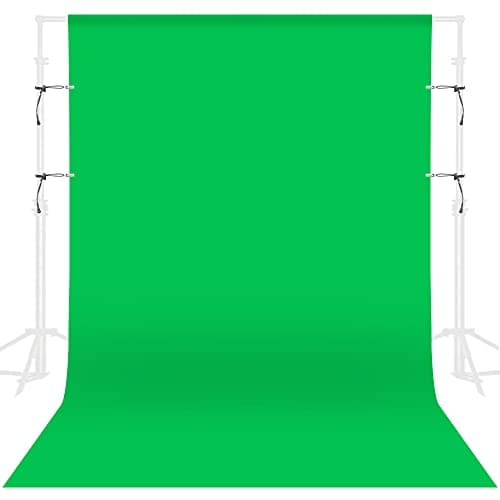 GFCC Green Screen Backdrop Background - 7x10FT Photography Backdrop Photo Background Screen for Video Recording Greenscreen Picture Photoshoot - Image 1