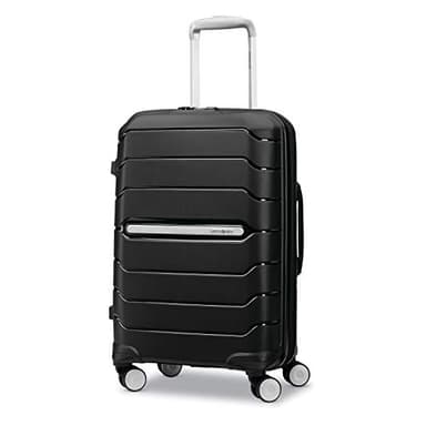 Samsonite Freeform Hardside Carry-On Luggage with Spinner Wheels - Hardshell Suitcase - TSA, Airline-Approved - Expandable Hard Shell, Smooth Rolling Wheels for Lightweight Travel – Black - Image 1