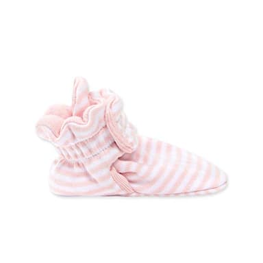 Burt's Bees Baby Girls Booties Organic Cotton Newborn Essentials Shoes, Gender Neutral Color for Ages 0 to 9 Months Old - Image 3