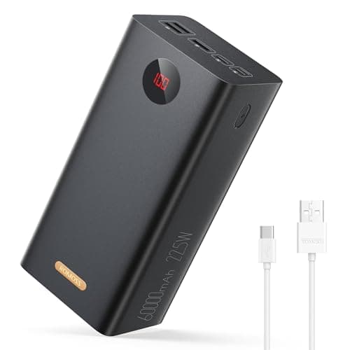 ROMOSS 60,000mAh Large Power Bank, High Capacity Portable Charger 22.5W USB C Fast Charging, Long Lasting External Battery Pack with 4 Outputs & 3 Inputs for iPad, iPhone, Samsung, Switch and More - Image 1