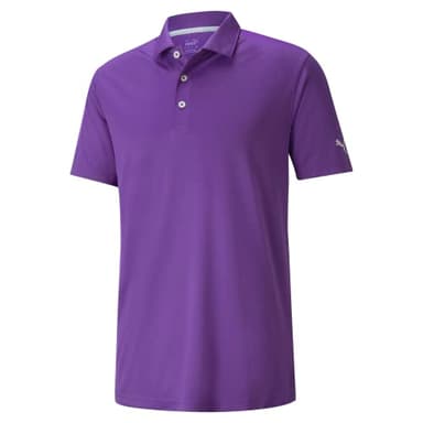 PUMA Men's Gamer Polo, Tillandsia Purple, XL - Image 5