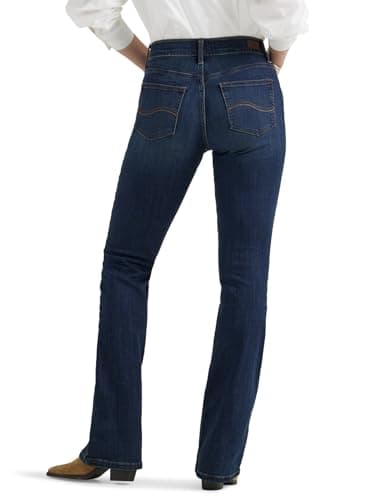 Lee Women's Ultra Lux Comfort with Flex Motion Bootcut Jean Renegade 8 Medium - Image 3