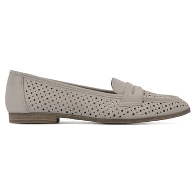 WHITE MOUNTAIN Women's Noblest Penny Loafer, Winter.White/BUC, 7 M - Image 3