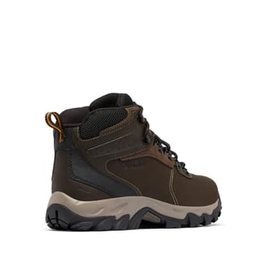 Columbia Mens Newton Ridge Plus II Waterproof Hiking Boot, Cordovan/Squash, 7.5 - Image 2