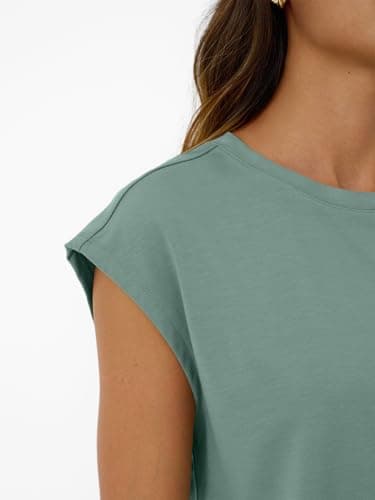 AUTOMET Womens Lounge Two 2 piece Sets Summer Outfits 2025 Loungewear Matching Beach Vacation Clothes Sweatsuits Sweat Pajamas Pjs Romper Top Shorts Fashion Trendy Travel Teen Clothing Sage Green L - Image 6