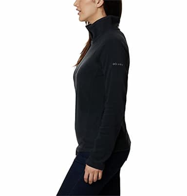 Columbia Womens Glacial IV Half Zip Fleece Jacket, Black, Large - Image 3