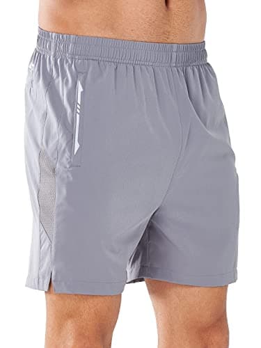 NORTHYARD Men's Running Athletic Shorts 5"/ 7"/ 9" Workout Gym Short Tennis Quick Dry Active Sport Hiking Basketball-5'' Stone-M - Image 2