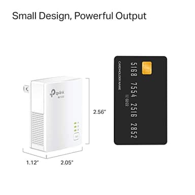 TP-Link AV1000 Powerline Ethernet Adapter - Nano Size, Gigabit Port, PlugPair&Play, Ethernet Over Power, Power Saving Mode, Network Adapter, 𝐀𝐝𝐝-𝐨𝐧 𝐔𝐧𝐢𝐭 (TL-PA7017) - Image 3