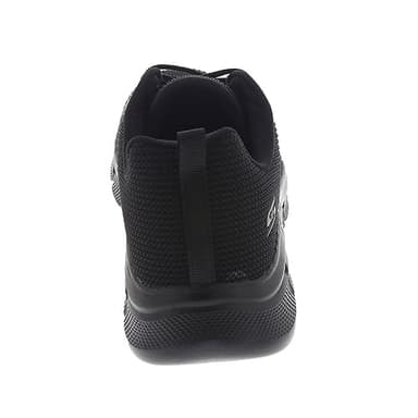 Skechers BOBS Sport Women's Sneakers-Visionary Essence Two Tone Knit Lace Up Machine Washable Vegan Shoes, Black, 8.5 - Image 6