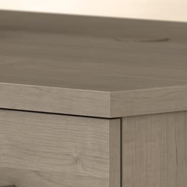Bush Furniture Somerset 5 Shelf Bookcase in Ash Gray, Tall Bookshelf, Large Book Shelf for Living Room, Home Office, or Entryway - Image 5