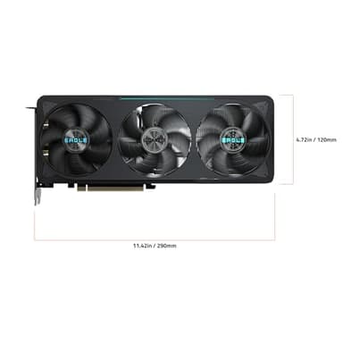 GIGABYTE GeForce RTX 5070 Eagle OC SFF 12G Graphics Card, 12GB 192-bit GDDR7, PCIe 5.0, WINDFORCE Cooling System, GV-N5070EAGLE OC-12GD Video Card - Image 9