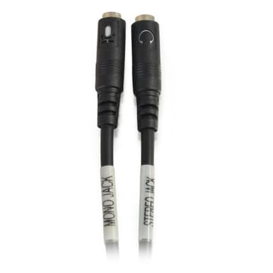 C2G Legrand 4-Pin 3.5MM Port Cable, Black Microphone Cable Y-Splitter, 6 Inch Splitter Y-Cable with Headset Splitter Adapter, 1 Count, C2G 27394 - Image 4