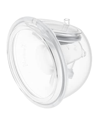 Momcozy Original S9 Pro/S12 Pro Replacement Accessories, Only Compatible with Momcozy S9 Pro/S12 Pro Breast Pump NOT for S9/S12 (Double-Sealed Full Set Collector Cup with 24mm Flange,180ml, 1 Pack) - Image 1