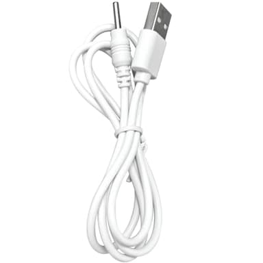 BabyValley DC Charging Cable for Womanizer Pro40 Toy, for Stulys Pen, for Tablet Pen, for Digital Drawing, for Graphics Pen, for Shower Speakers Barrel Jack USB Charger Cord (1, White) - Image 2