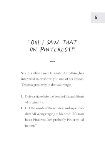 How to Piss Off Men: 109 Things to Say to Shatter the Male Ego - Image 4