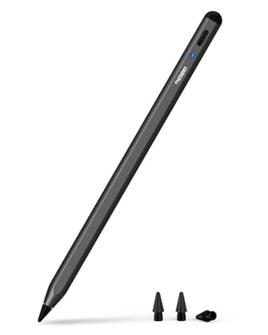 Metapen Pencil A8 for Apple iPad 2018-2025, (2X Faster Charge), Tilt Sensitivity, Pixel Precision, Stylus Pen for iPad 11/10/9/8/7/6th Gen, Pro 12.9/11/13-inch M4, Air 3/4/5/M2/M3, Mini 5/6th, Black - Image 1