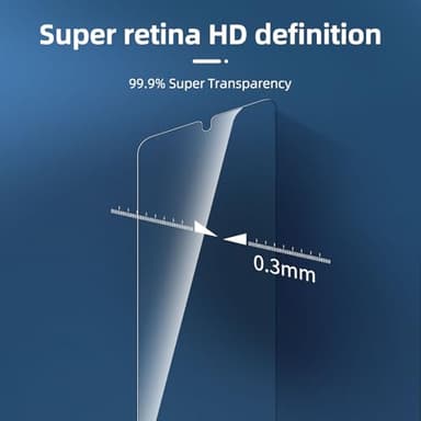 NEW'C 3 Pack Designed for Samsung Galaxy S23 Screen Protector Tempered Glass, Anti Scratch, Bubble Free, Ultra Resistant - Image 4