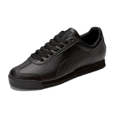 PUMA Mens Roma Sneaker, Basic black-black, 9.5 - Image 4