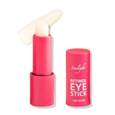 Soulight Retinol Eye Stick, Anti-Aging Eye Cream, Skincare for Wrinkles, Dark Circles, Puffiness - Retinol Eye Balm Moisturizes, Softens& Nourish Skin (Vanilla) - Image 8