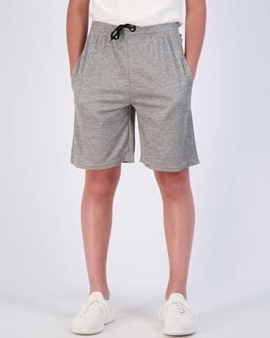 Real Essentials 5 Pack: Boys' Mesh Basketball Athletic Shorts with Pockets – Teen Kids Youth Quick Dry Soccer Running Gym S (6-7) - Image 2