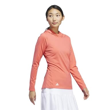 adidas Standard Women's Essentials Performance Hoodie, preloved Scarlet - Image 3