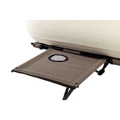 Coleman Queen-Size Airbed Cot Combination, Folding Air Mattress with Steel Frame & Side Table, Battery Pump Included, Great for Camping, Lounging, Elevated Sleeping, Guests, & More - Image 4