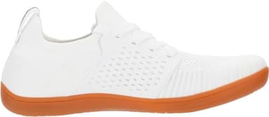 WHITIN Women's Minimalist Barefoot Low Zero Drop Shoes Female Sneakers Width Ladies Size 8 Wide Toe Box Walking Minimus Training White/Gum 39 - Image 6