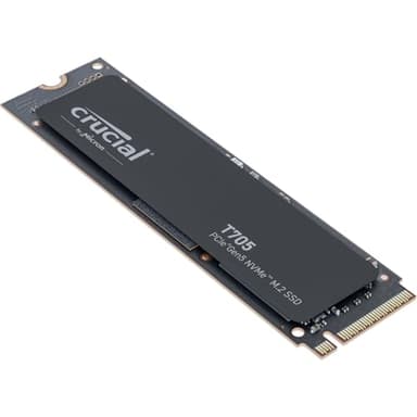 Crucial T705 2TB PCIe Gen5 NVMe M.2 SSD - Up to 14,500 MB/s - Game Ready - Internal Solid State Drive (PC) - +1mo Adobe CC - CT2000T705SSD3 - Image 3