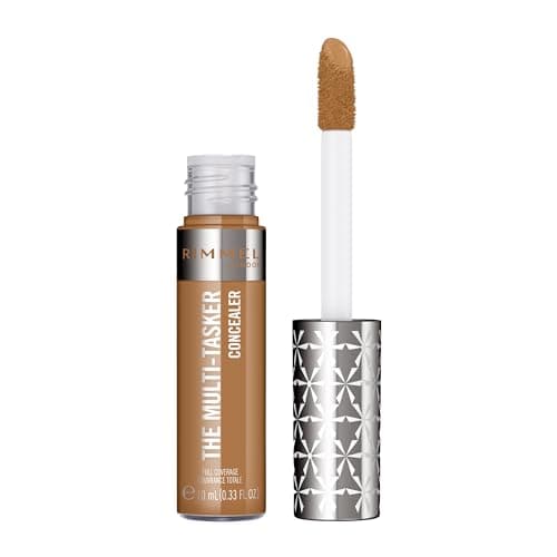 Rimmel London, Multi-Tasker Concealer, 090 Toffee, Crease-Proof, Transfer-Proof, Waterproof, Up To 24-Hour Wear, Vegan Formula, 0.33oz - Image 1